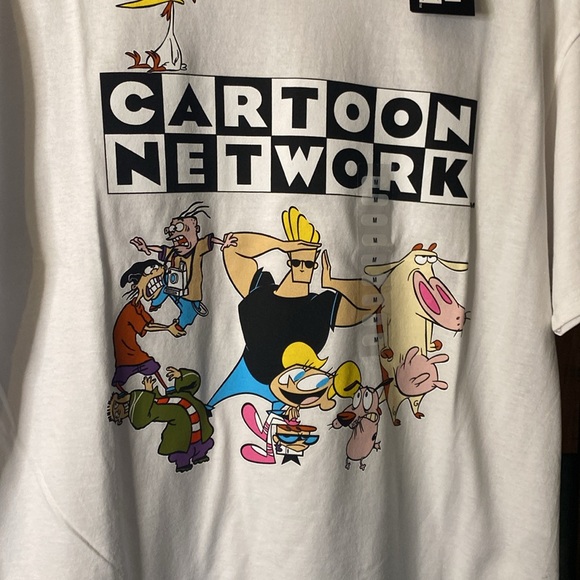 Cartoon Network medium white shirt with cartoons - Picture 7 of 14
